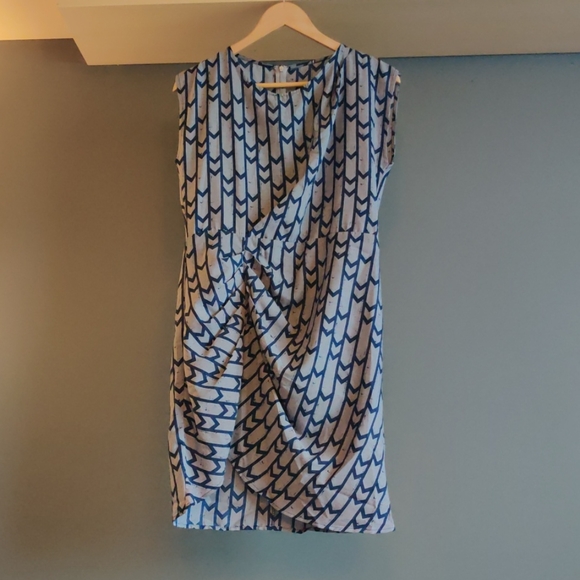 Unique chevron shift dress - size 8/10 - Picture 1 of 6